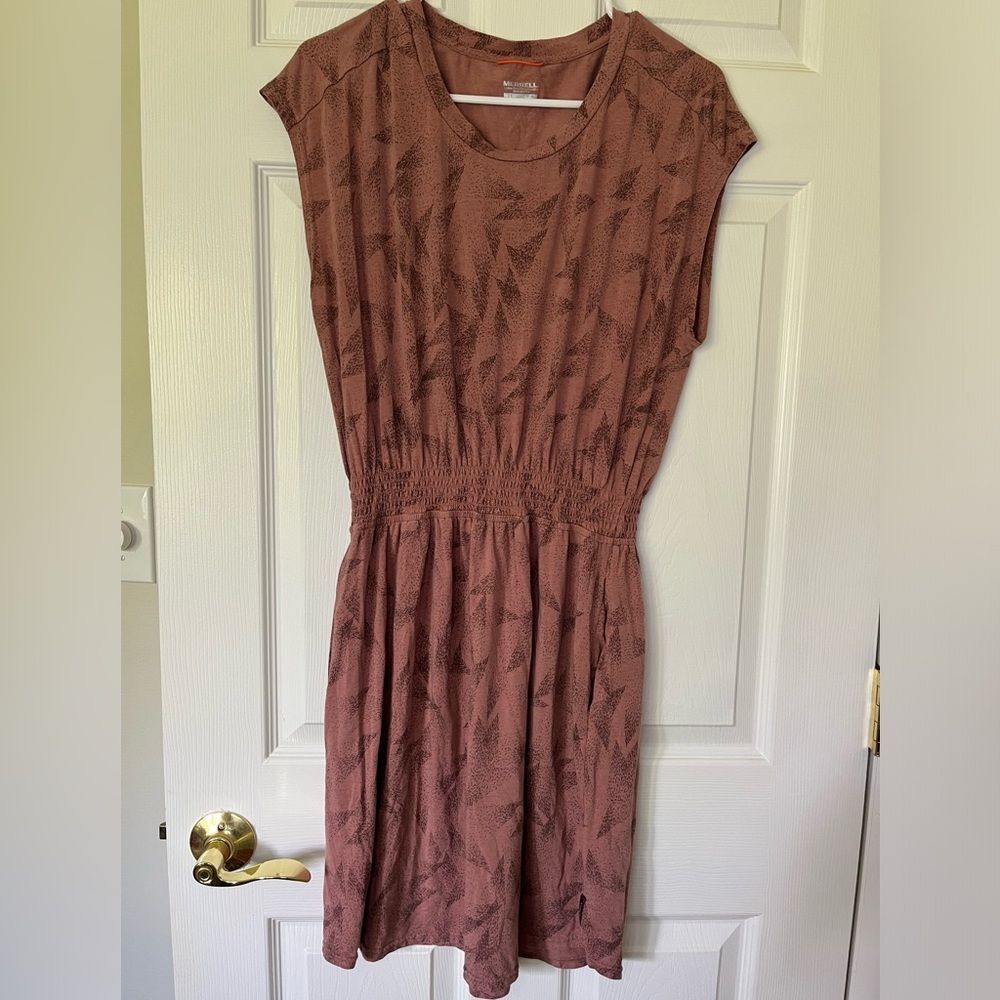 Merrell Burlwood Prism MIDI Causal Knit Dress- Women Medium